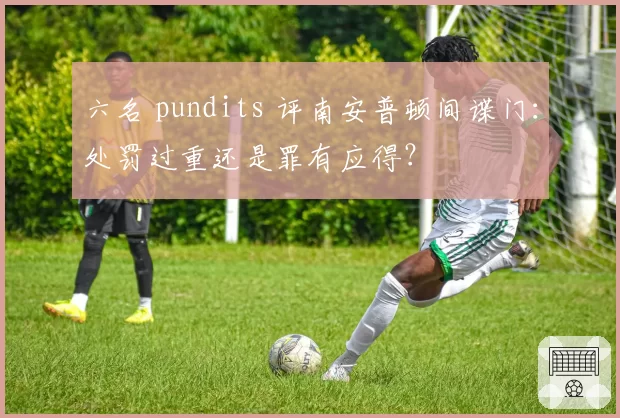 六名 pundits 评南安普顿间谍门:处罚过重还是罪有应得?